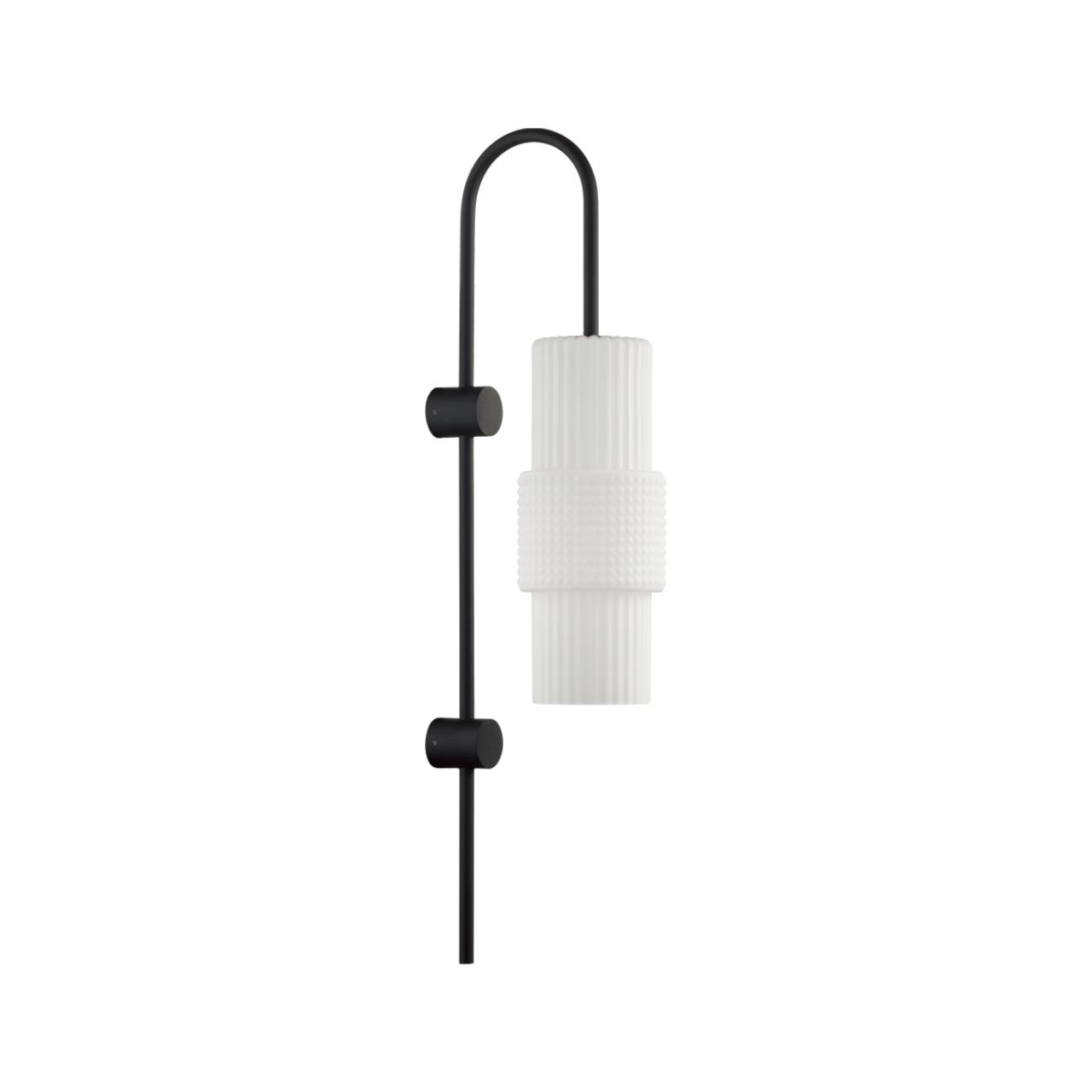 Бра ODEON LIGHT MODERN Pimpa черный E14*1 10W плафон белый