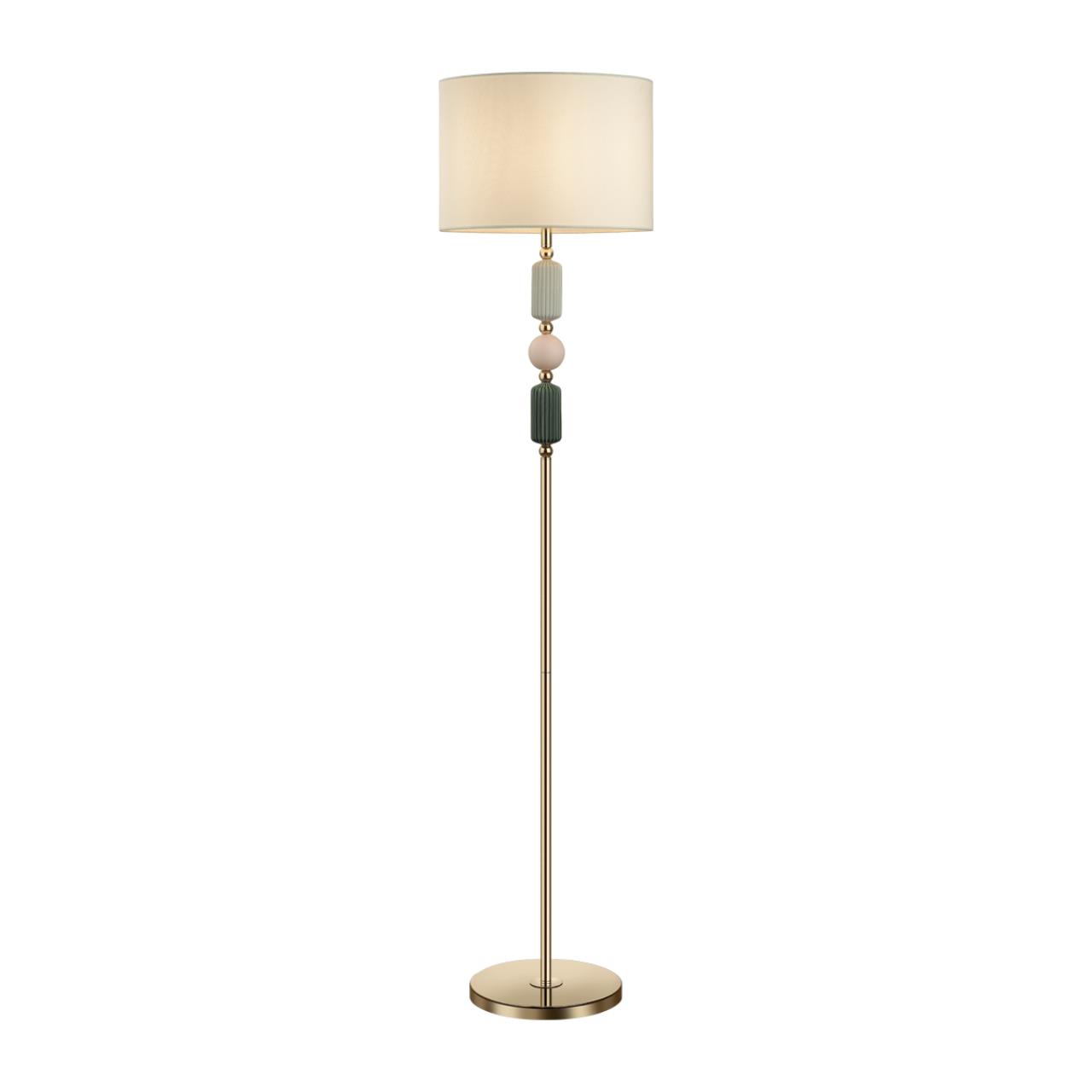 Торшер ODEON LIGHT EXCLUSIVE CLASSIC CANDY золотой E27*1 10W