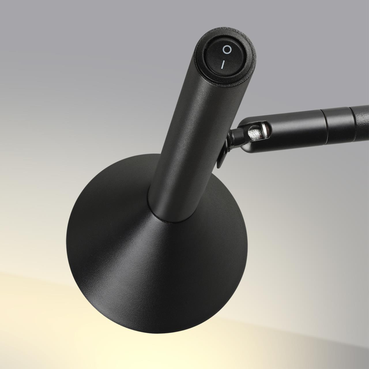 Настенный светильник на кронштейне ODEON LIGHT HIGHTECH IZZY черный