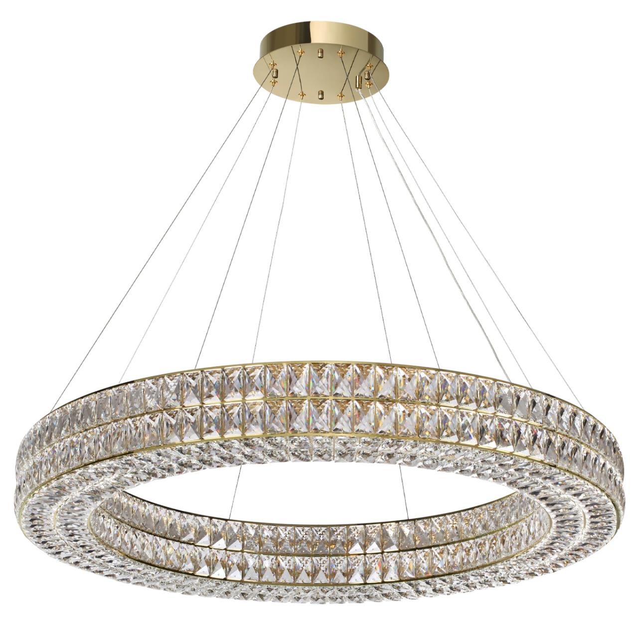 Люстра ODEON LIGHT L-VISION PANTA золотой LED*1 98W