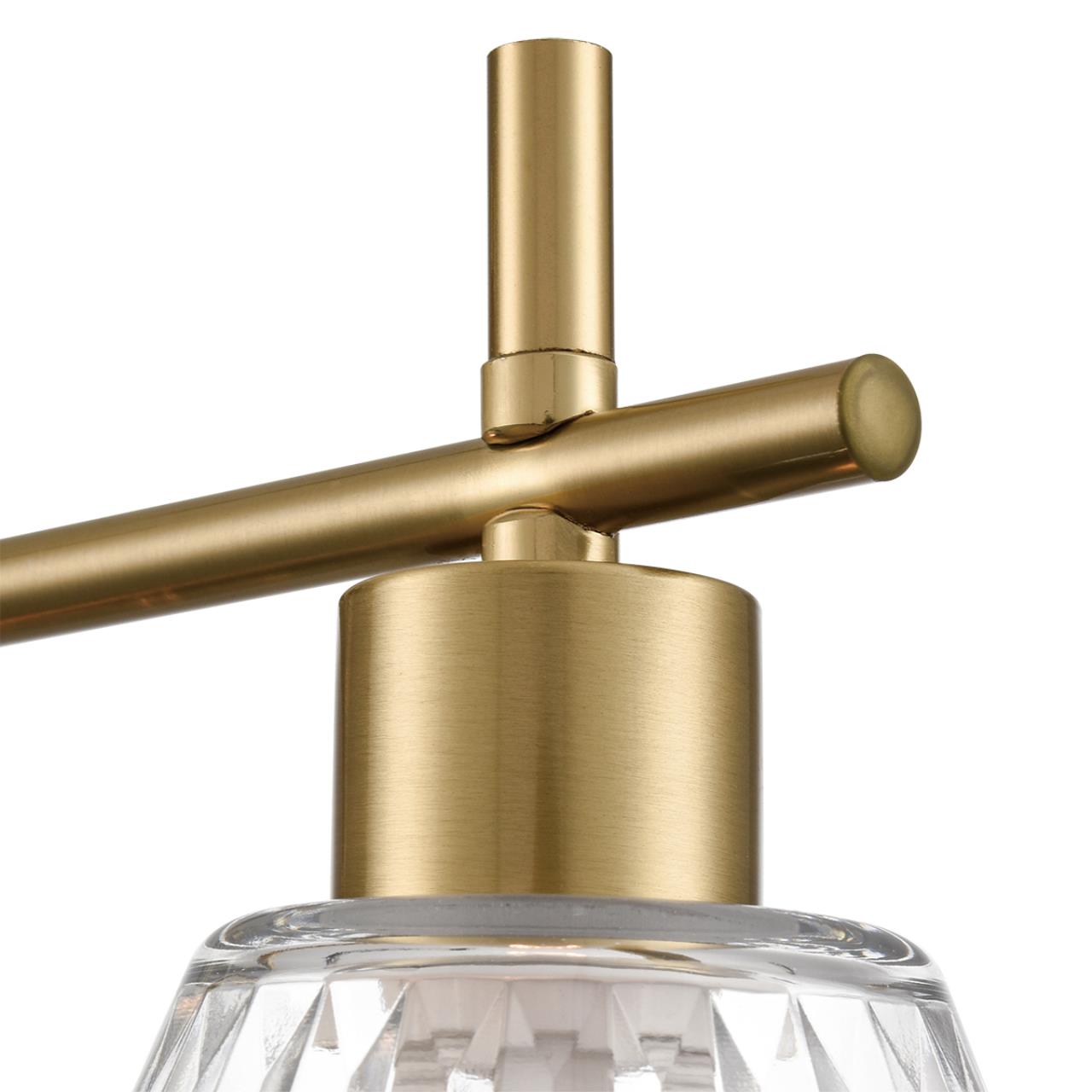 Люстра потолочная LUMION COMFI VIVIAN латунь E14*4 10W