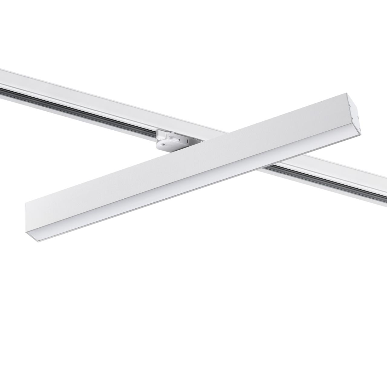 Светильник трехфазный трековый светодиодный NOVOTECH PORT ITER белый LED*1 30W 4000К