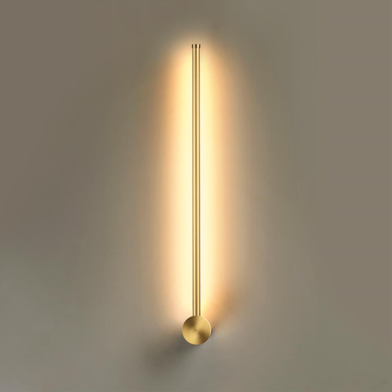 Настенный светильник ODEON LIGHT HIGHTECH FILLINI золотой LED*1 1*12W 3000К плафон