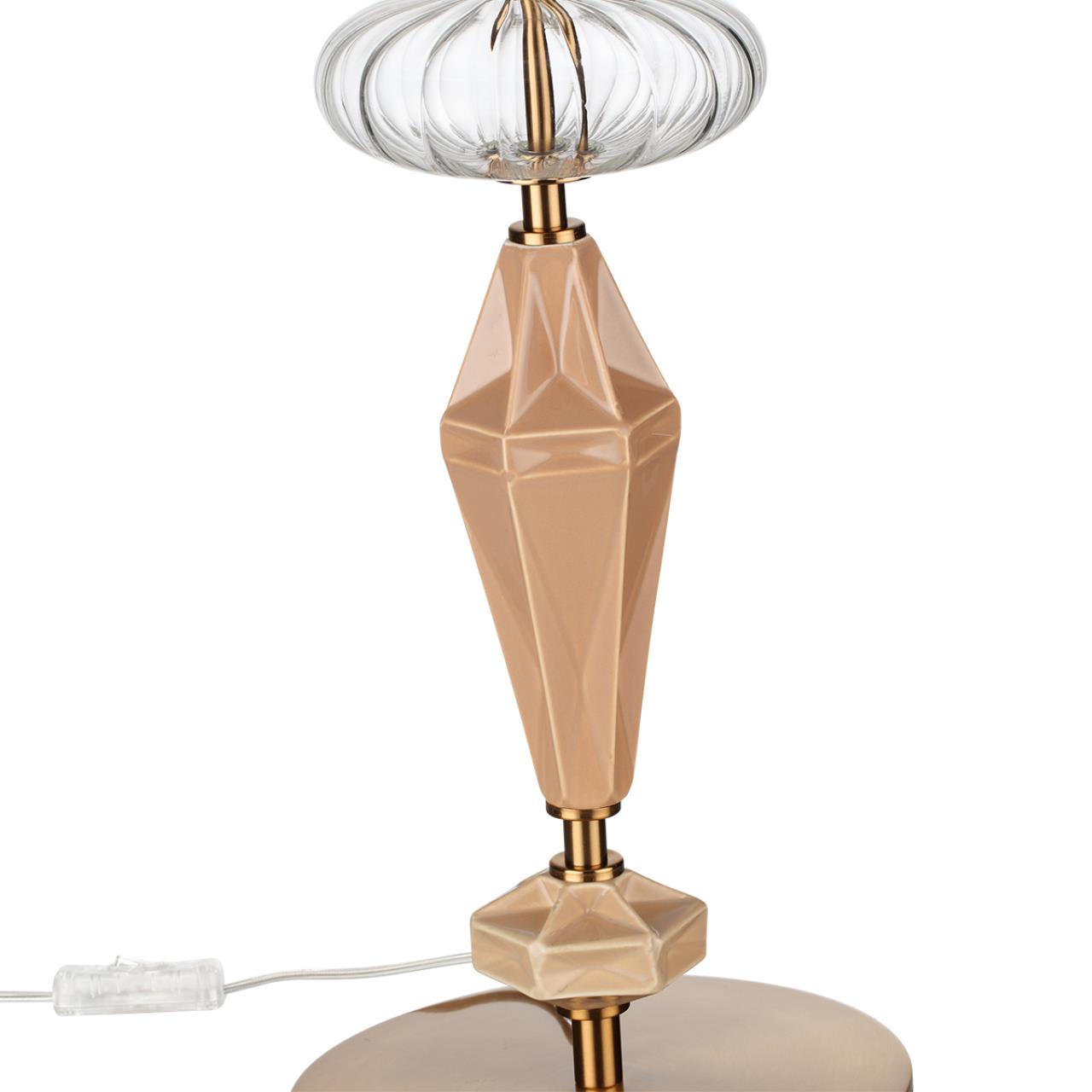 Настольная лампа ODEON LIGHT EXCLUSIVE MODERN TERRA античная бронза, латунь E14*2 10W