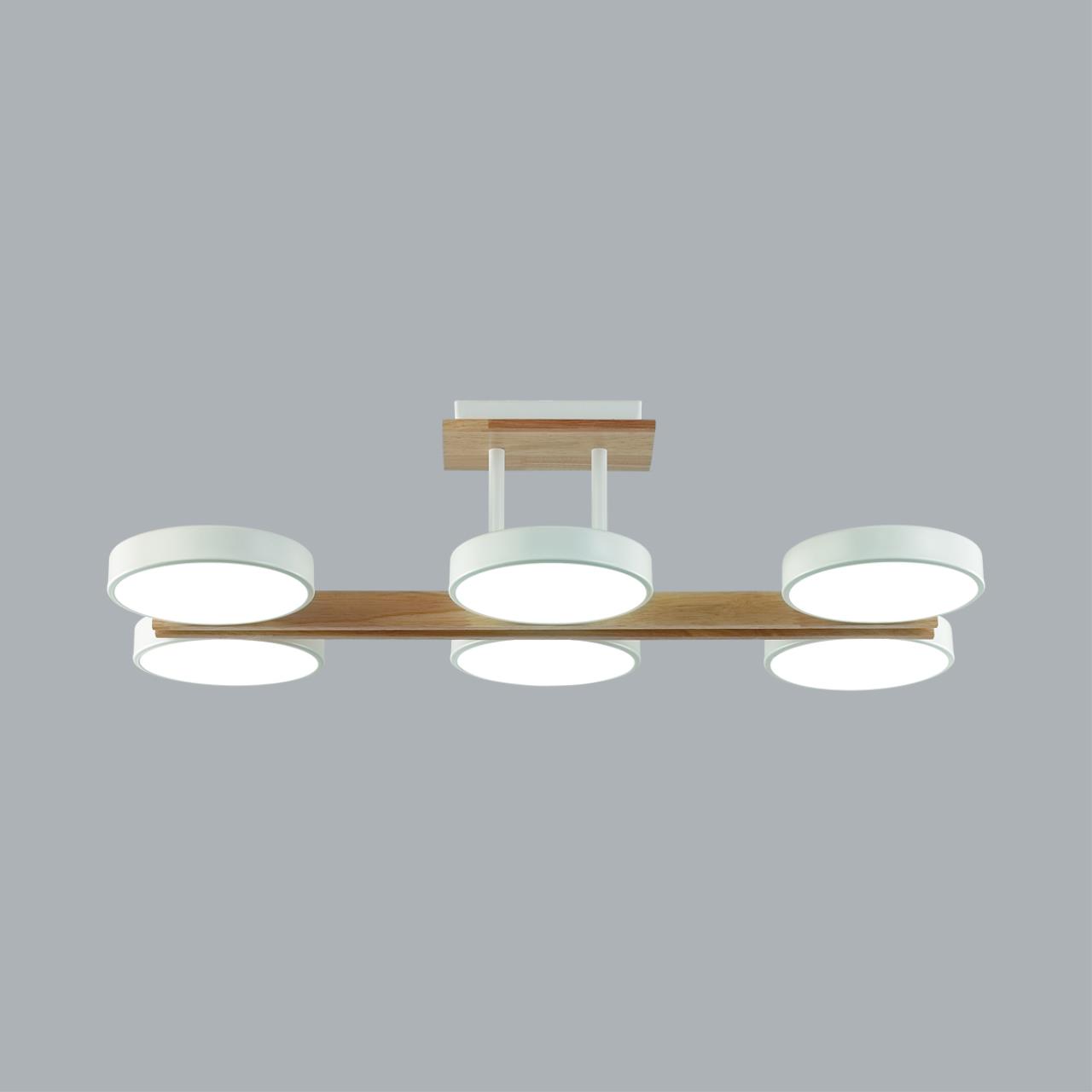 Люстра потолочная LUMION LEDIO PLATO белый LED*6 6*18W