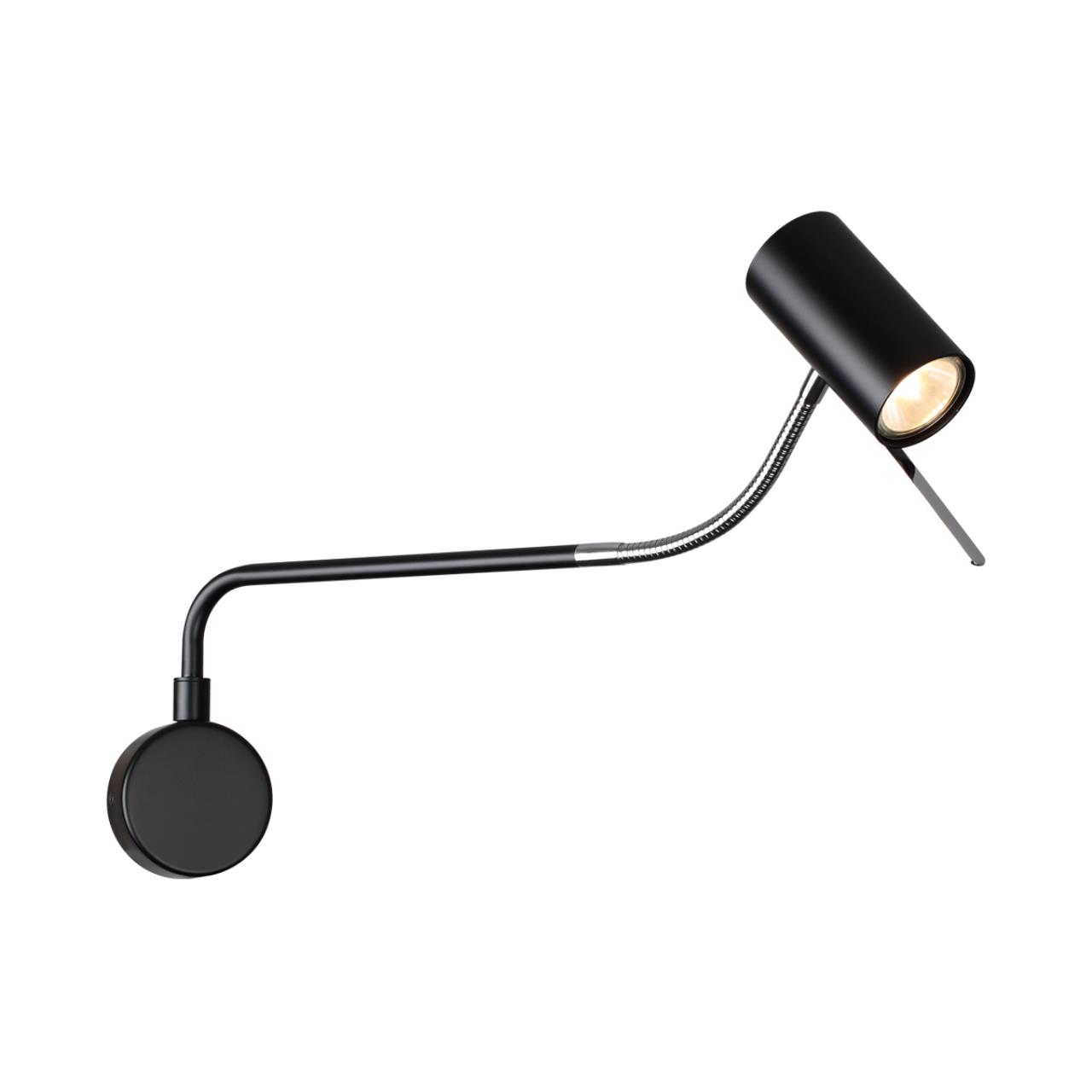 Настенный светильник ODEON LIGHT HIGHTECH GIGI черный GU10*1 10W 3000К