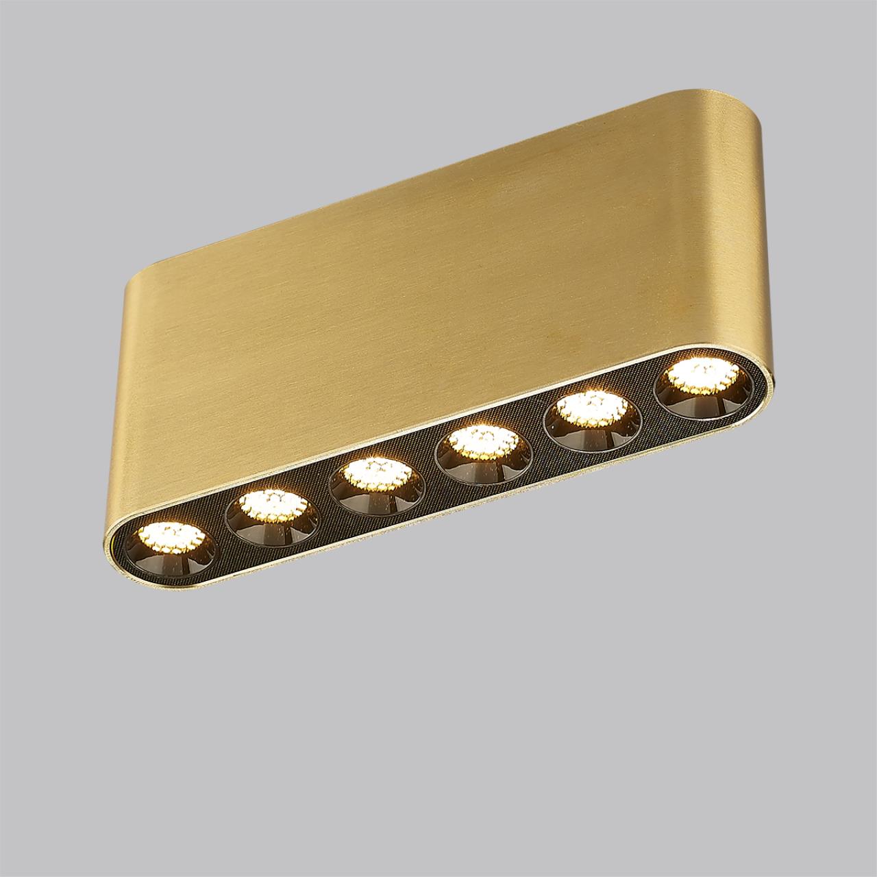 Потолочный ODEON LIGHT HIGHTECH SMALL бронзовый LED*1 9W