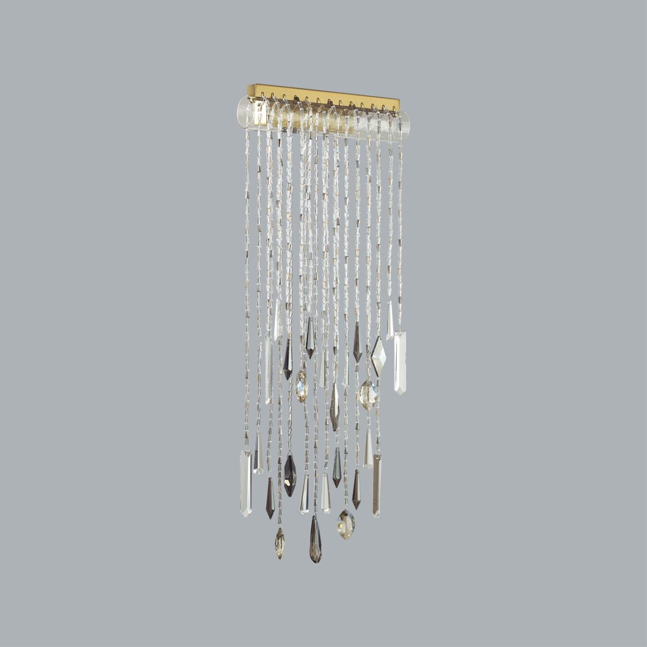 Настенный светильник ODEON LIGHT EXCLUSIVE HALL AFINA бронзовый LED*1 10W