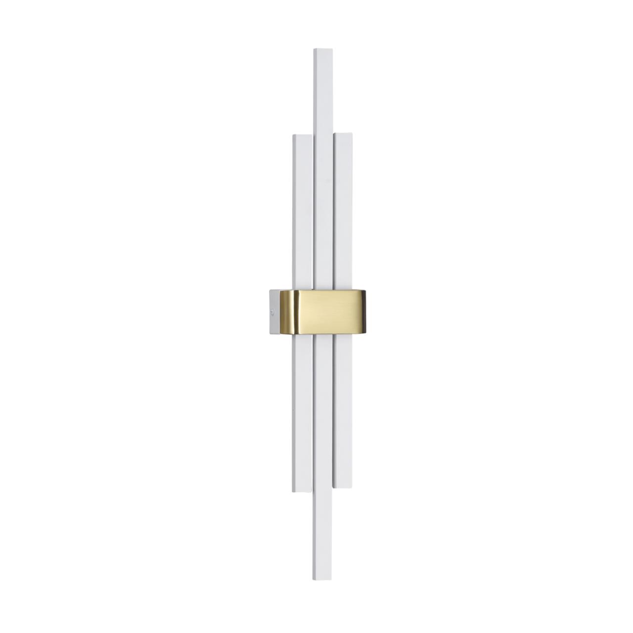 Настенный светильник LUMION LEDIO TOVE золотой, бел LED*1 21W 3000К