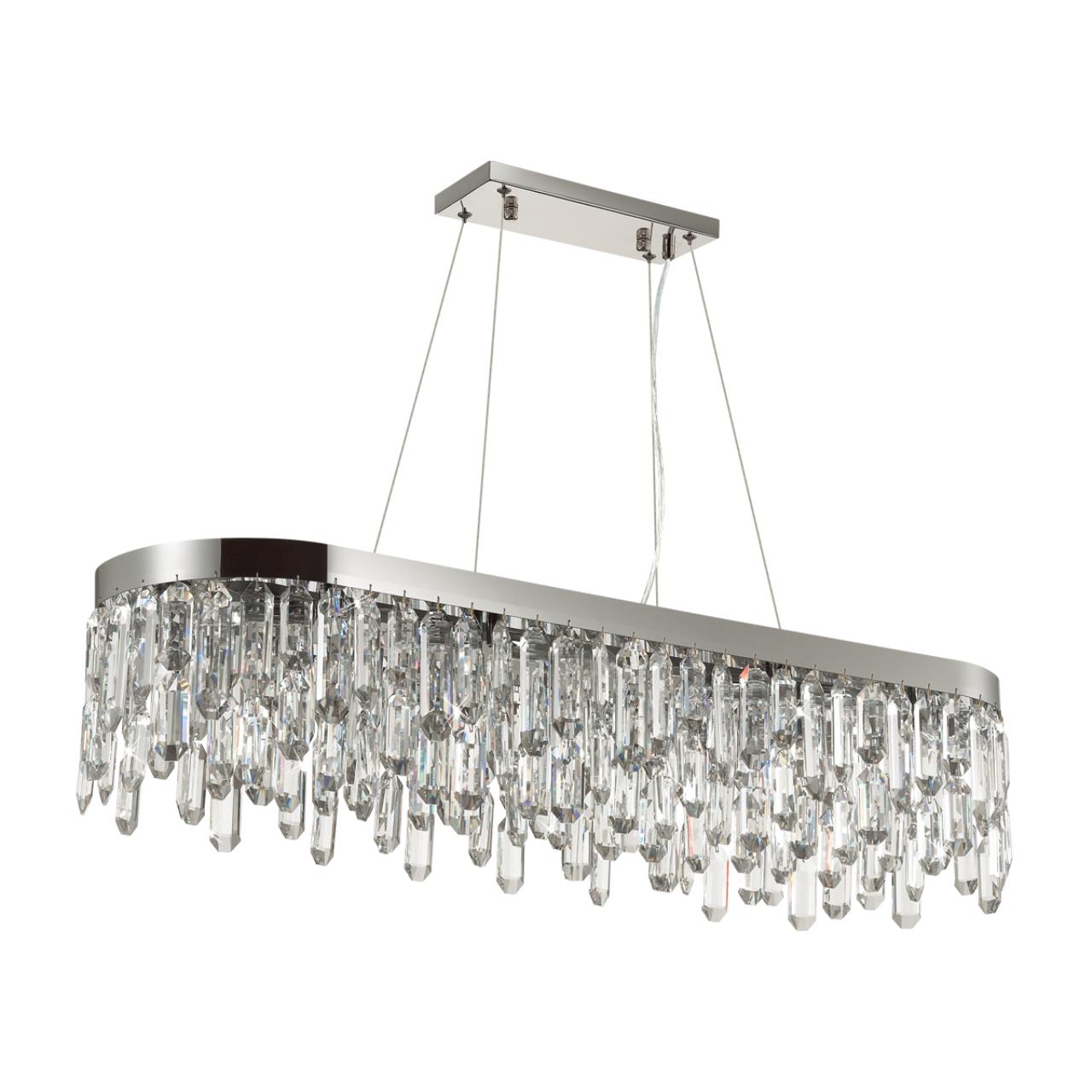 Люстра ODEON LIGHT HALL DAKISA хром E14*12 10W