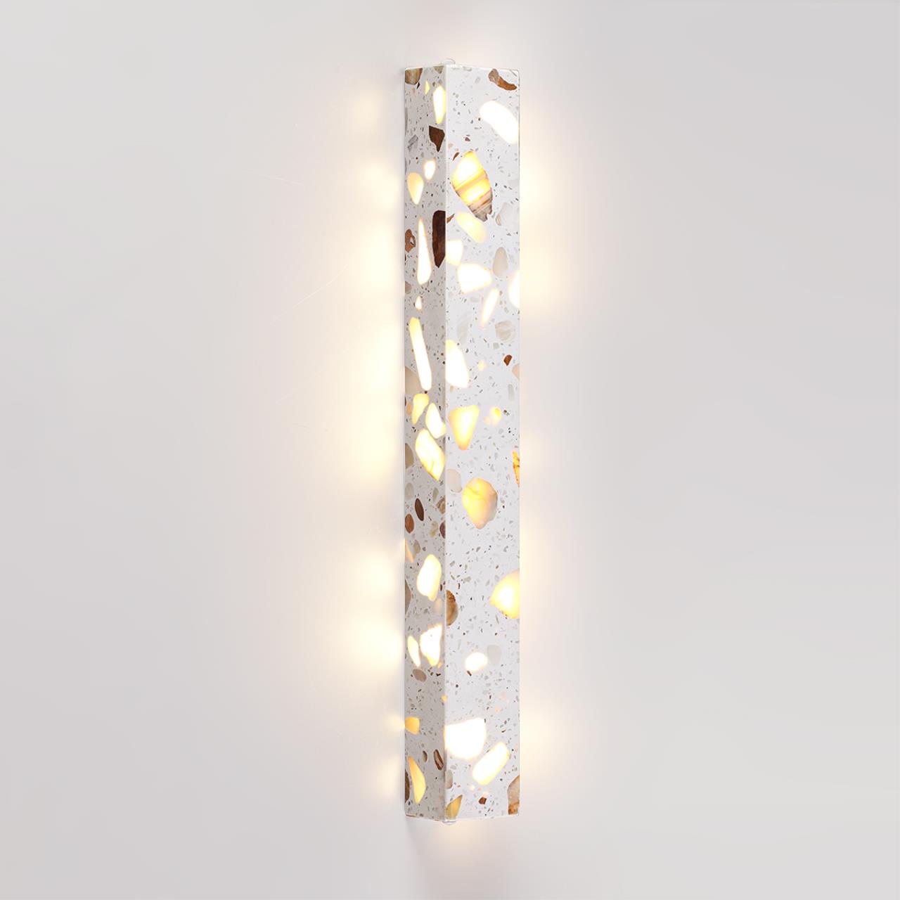 Настенный светильник ODEON LIGHT L-VISION TERRAZZO бронзовый LED*1 15W