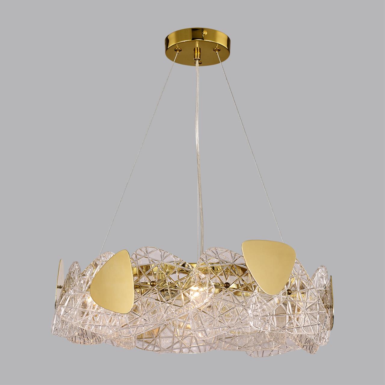 Люстра подвесная LUMION NEOCLASSI QUEENY золотой E14*6 10W