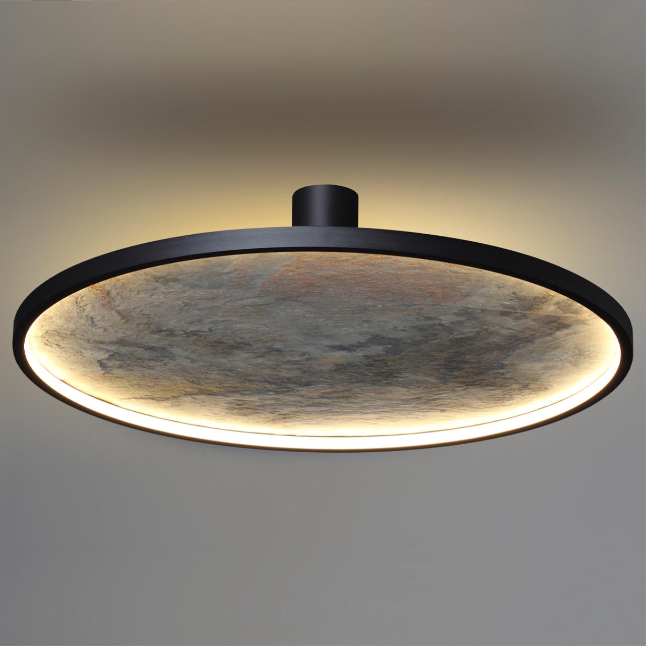 Настенно-потолочные ODEON LIGHT L-VISION STOFLAKE черный LED*1 55W