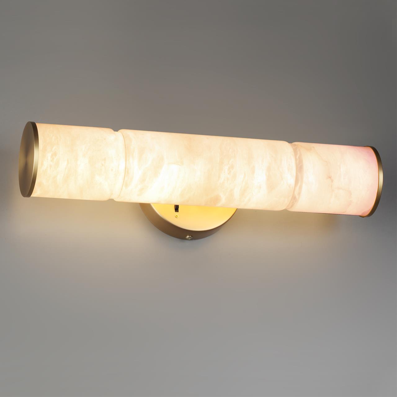 Настенный светильник ODEON LIGHT L-VISION MARBELLA латунь LED 12W 3000/4000К