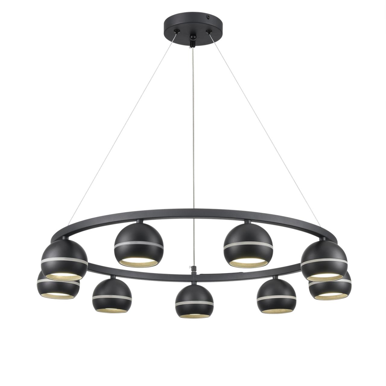 Люстра подвесная LUMION COMFI LUAZANA черный GX53*9 10W