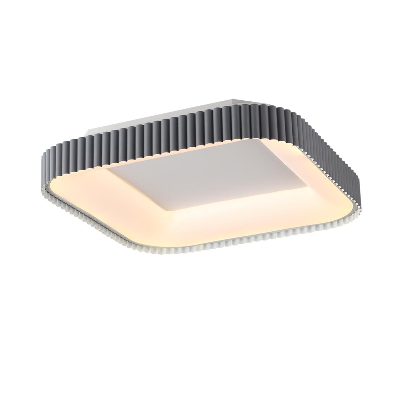 Потолочный светильник SONEX AVRA LED SHARMEL белый LED*2 56W+14W (3000-4000-6000)+3000К плафон белый; серый