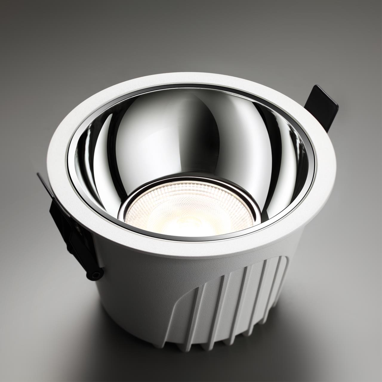 Светильник встраиваемый светодиодный NOVOTECH SPOT KNOF белый LED 20W 4000К плафон белый