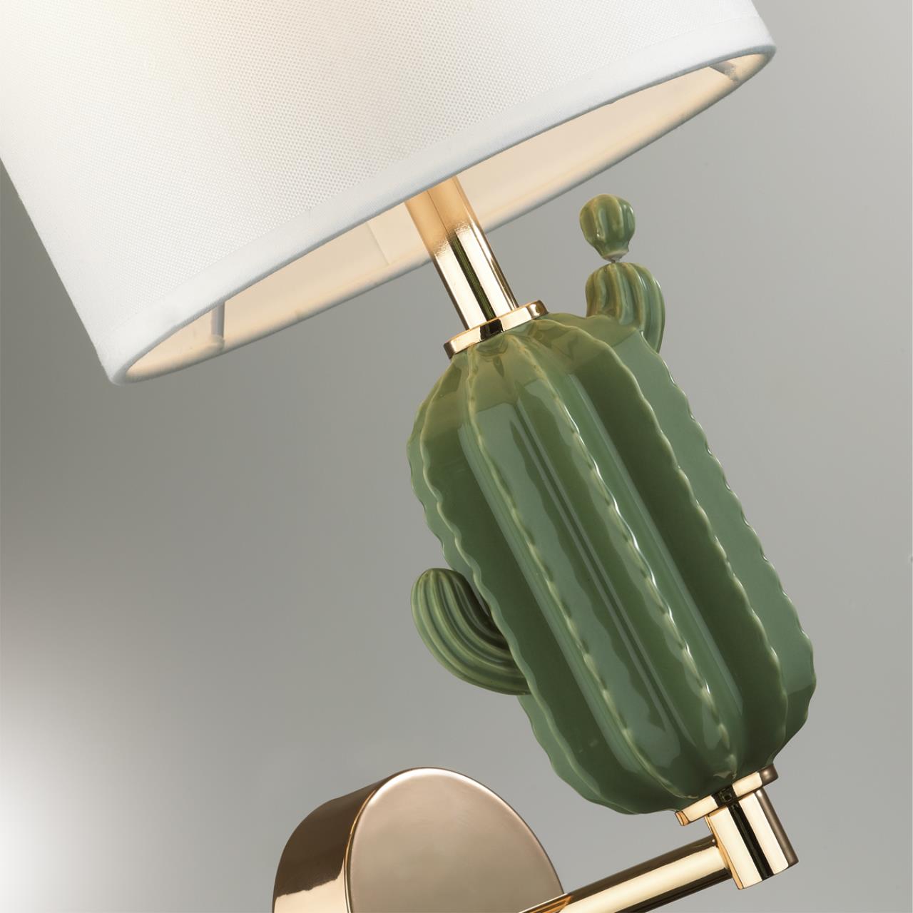 Бра ODEON LIGHT EXCLUSIVE MODERN CACTUS золотой