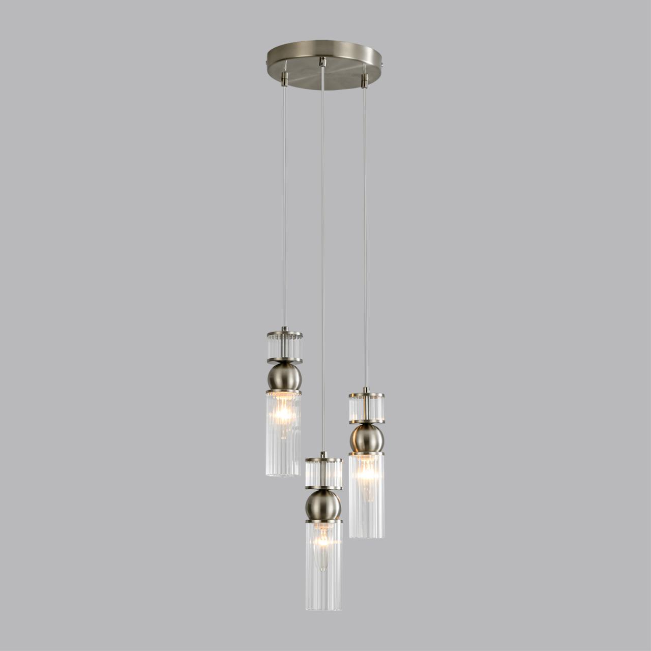 Подвес LUMION MODERNI DENVER никель E14*3 10W