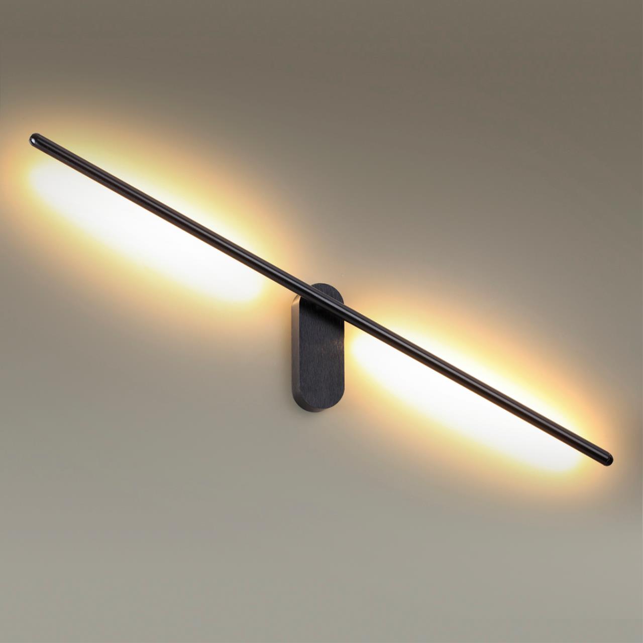 Настенный светильник ODEON LIGHT HIGHTECH MILL черный