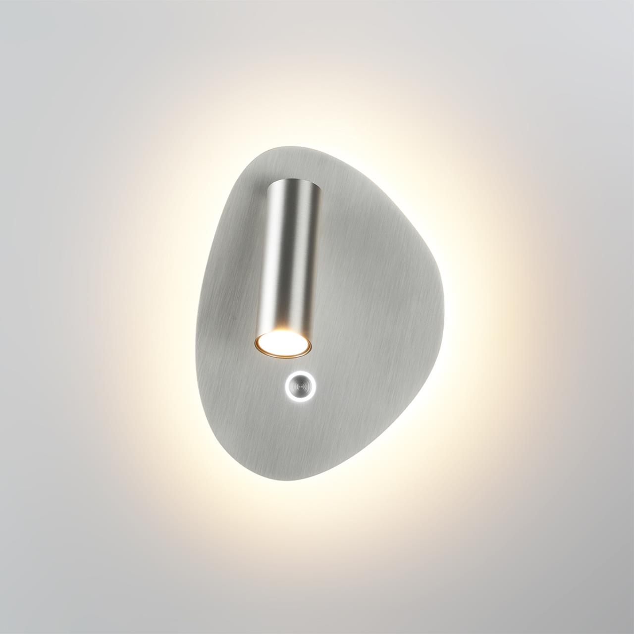 Настенный светильник ODEON LIGHT HIGHTECH ROY никель