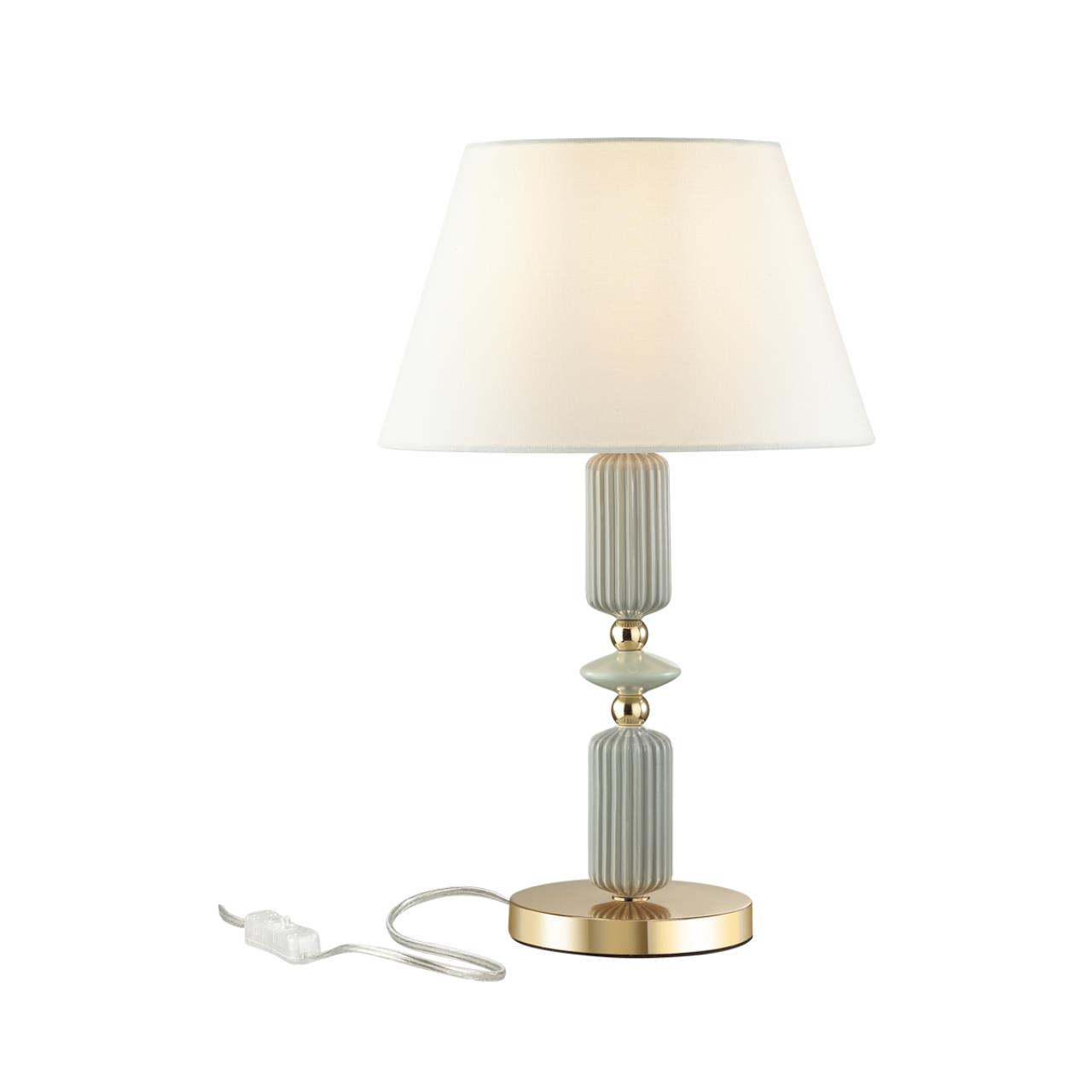 Настольная лампа ODEON LIGHT EXCLUSIVE CLASSIC CANDY золотой E27*1 10W  315 мм