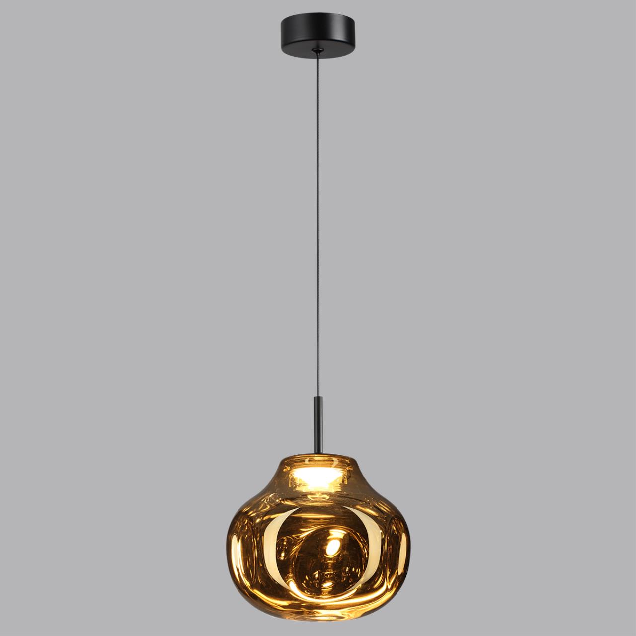 Подвес ODEON LIGHT PENDANT VASO черный LED*1 12W