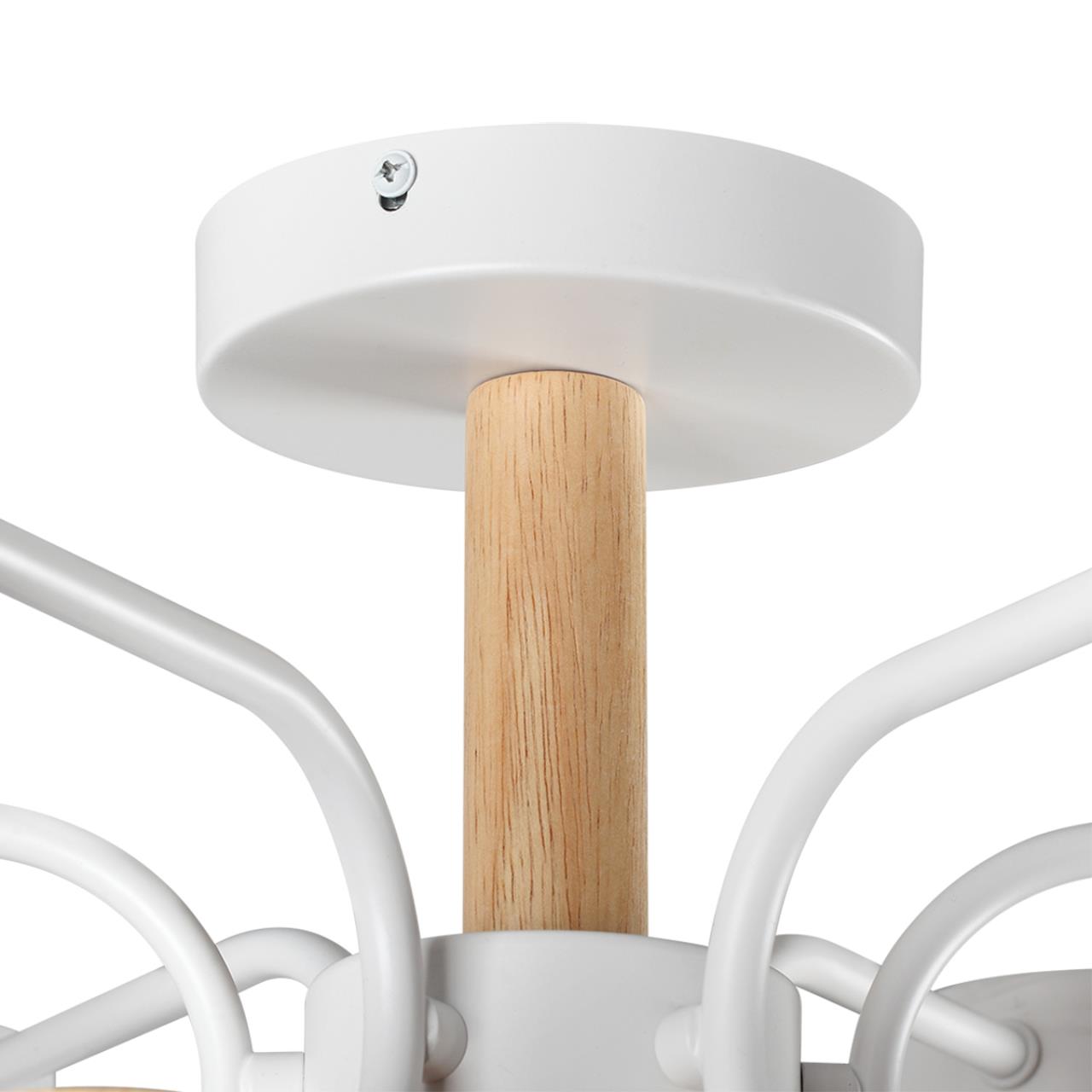 Люстра потолочная LUMION COMFI RONDO белый, бежевый GX53*6 10W