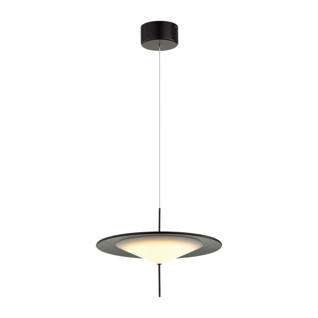 Подвес ODEON LIGHT L-VISION Steka черный LED*1 16W