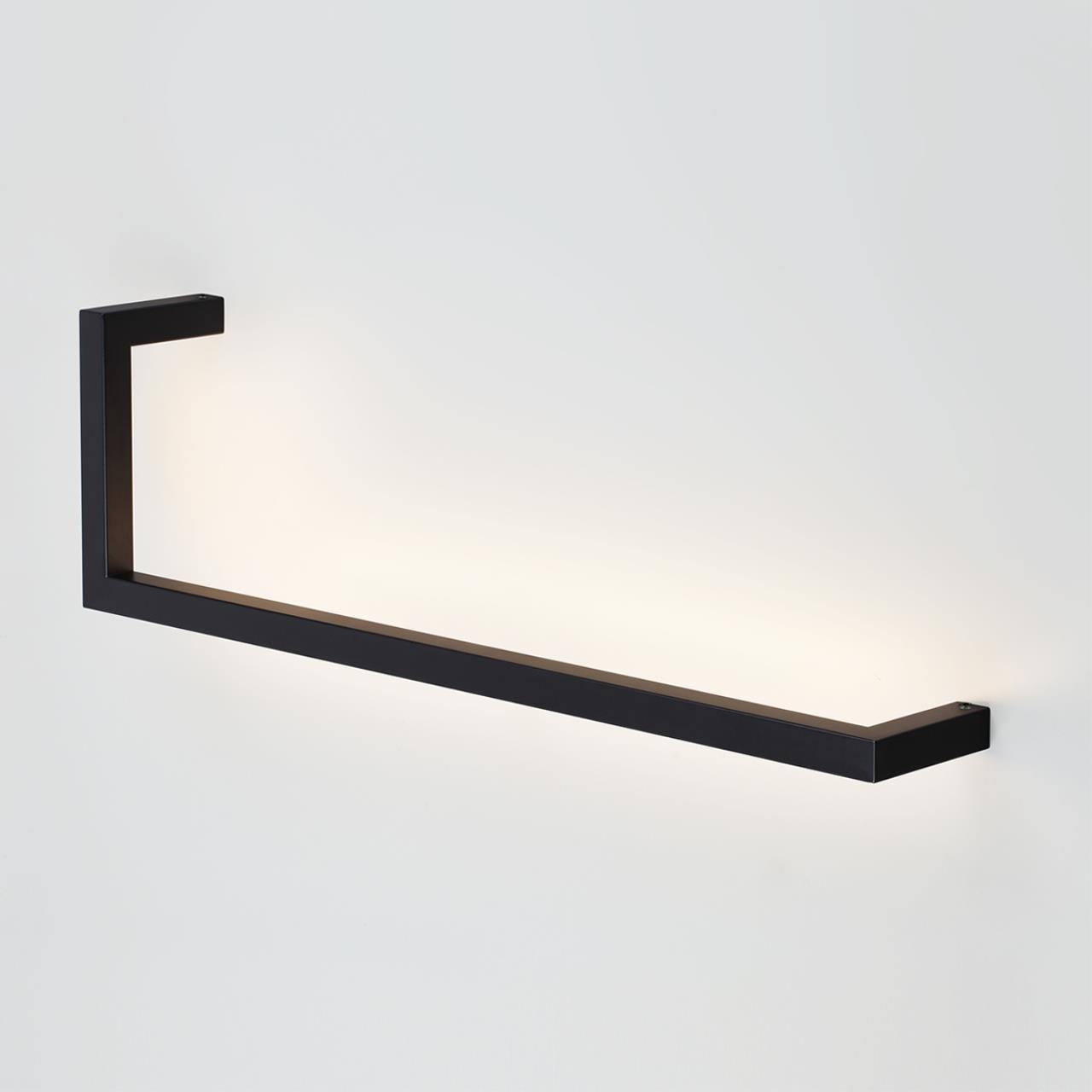 Настенный светильник ODEON LIGHT HIGHTECH GRAFIC черный LED*1 14W