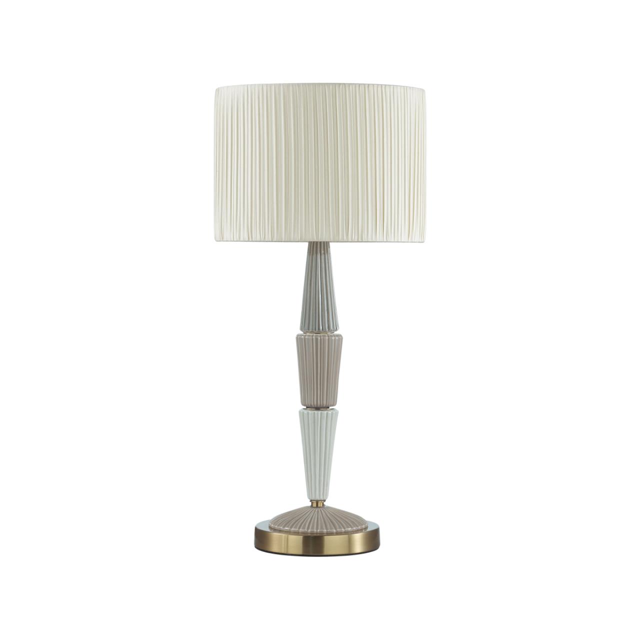 Настольная лампа ODEON LIGHT EXCLUSIVE CLASSIC Latte бронзовый, серый, бежевый