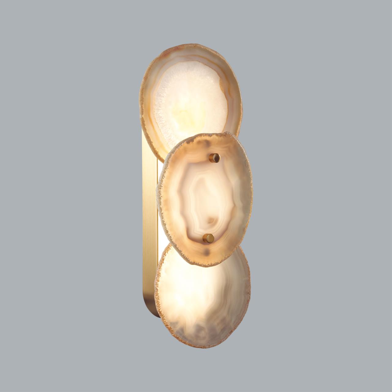 Настенный светильник ODEON LIGHT L-VISION AGATE бронзовый