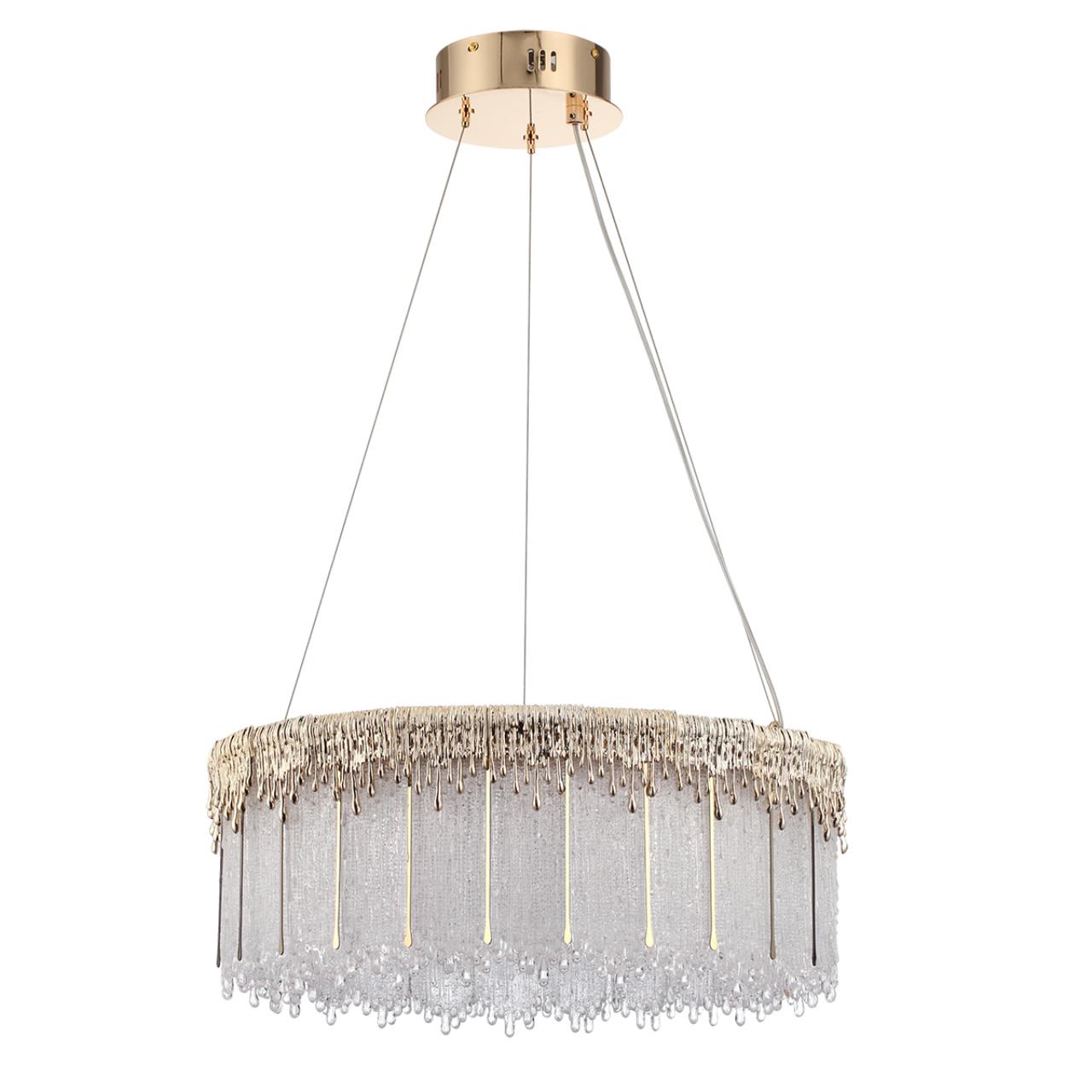 Люстра ODEON LIGHT L-VISION CLEO золотой LED*1 60