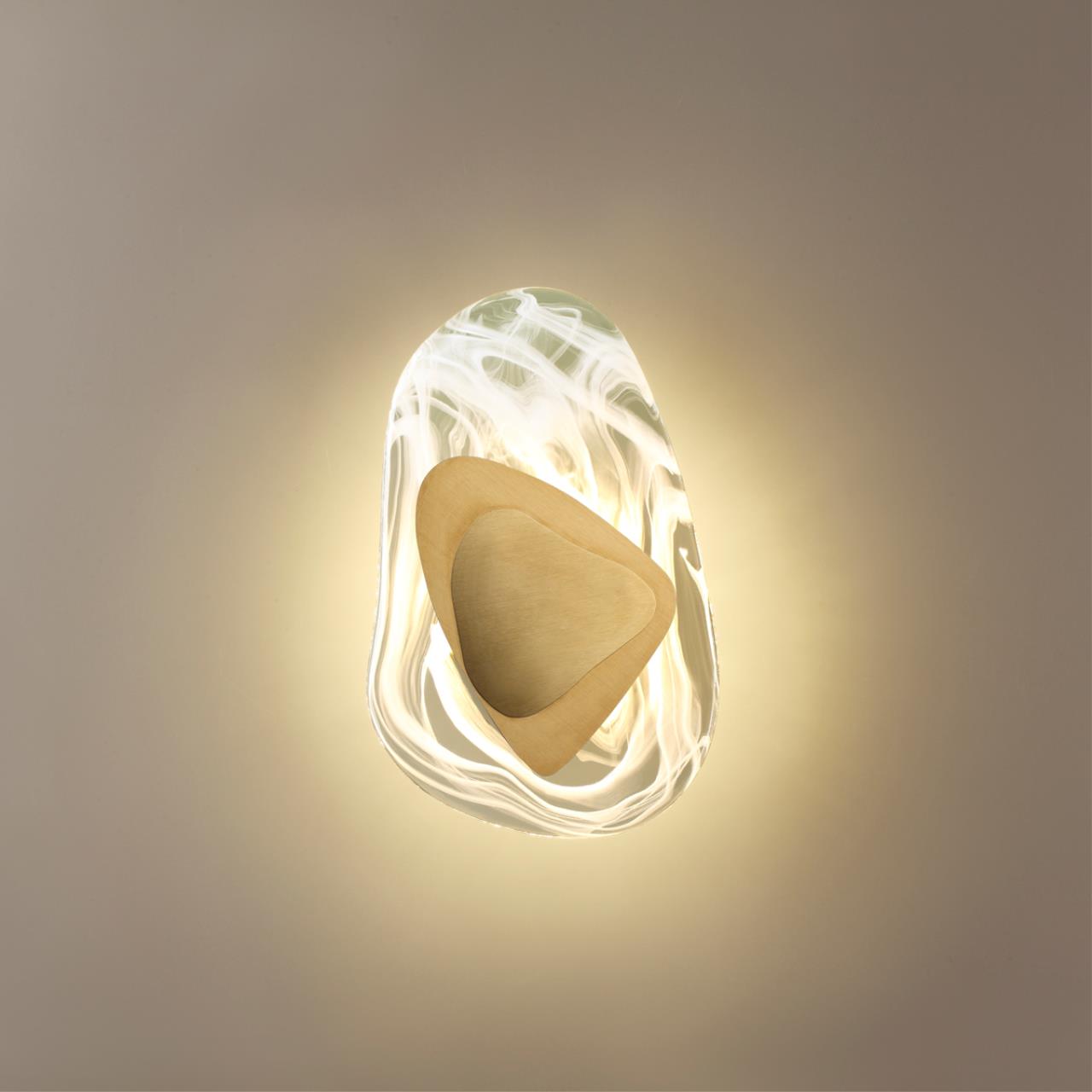 Настенный светильник ODEON LIGHT MIDCENT ICY античная бронза