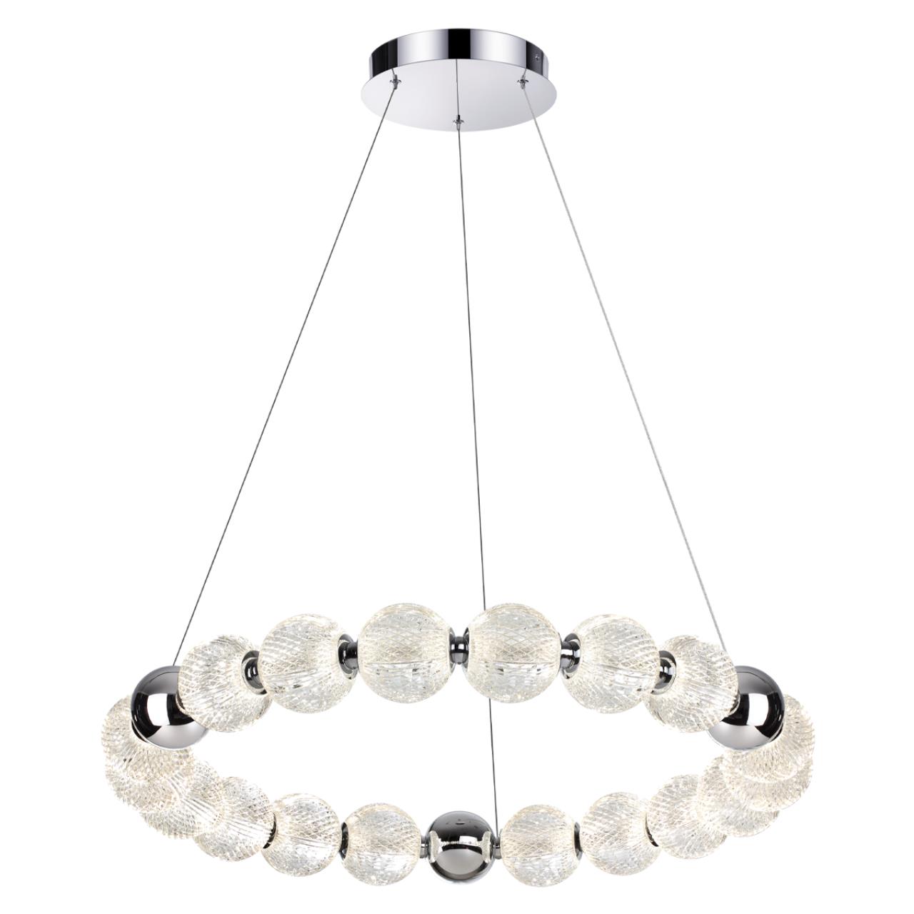 Люстра ODEON LIGHT L-VISION CRYSTAL хром
