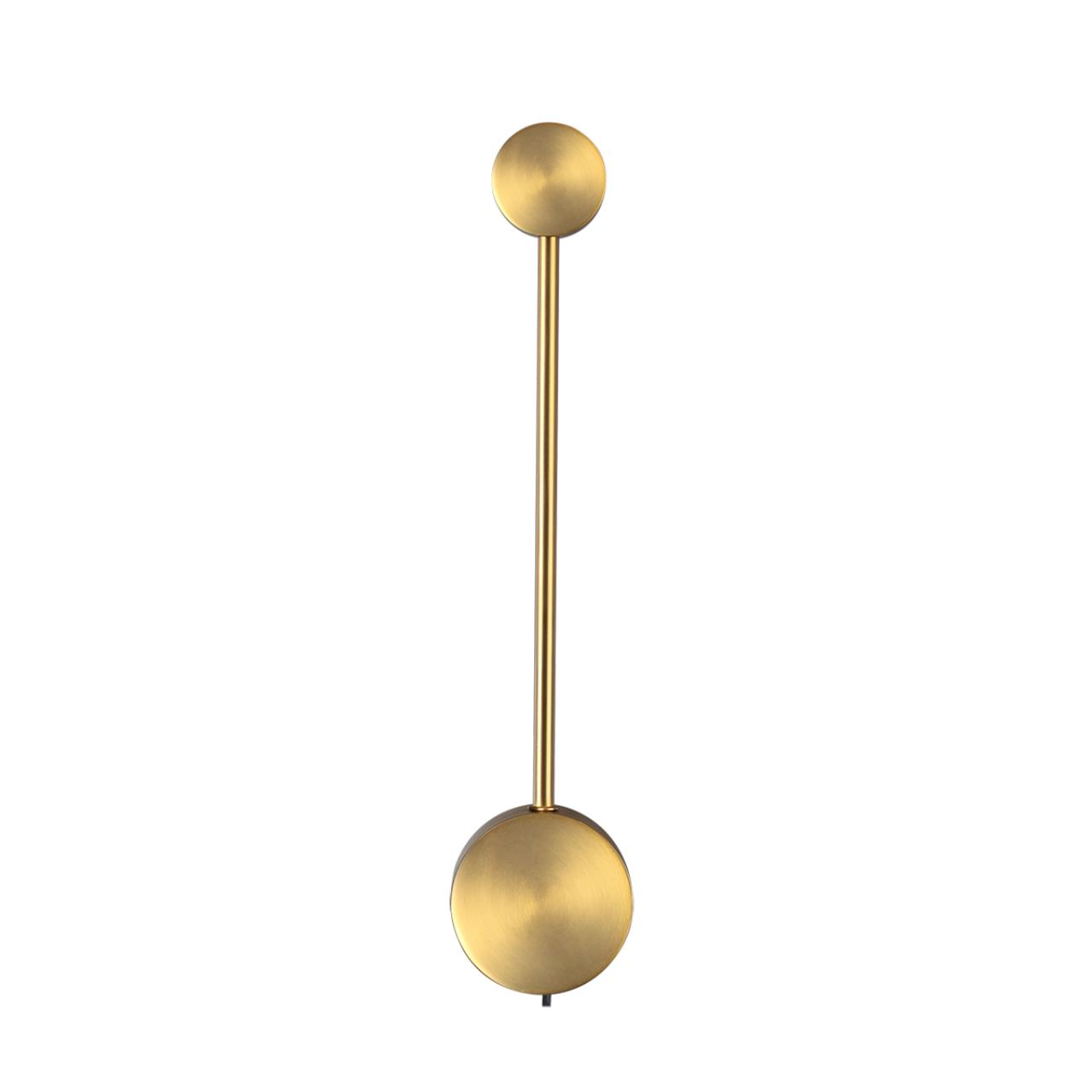 Настенный светильник ODEON LIGHT HIGHTECH SATELLITE античная бронза LED*1 6W 3000/4000К 382 мм