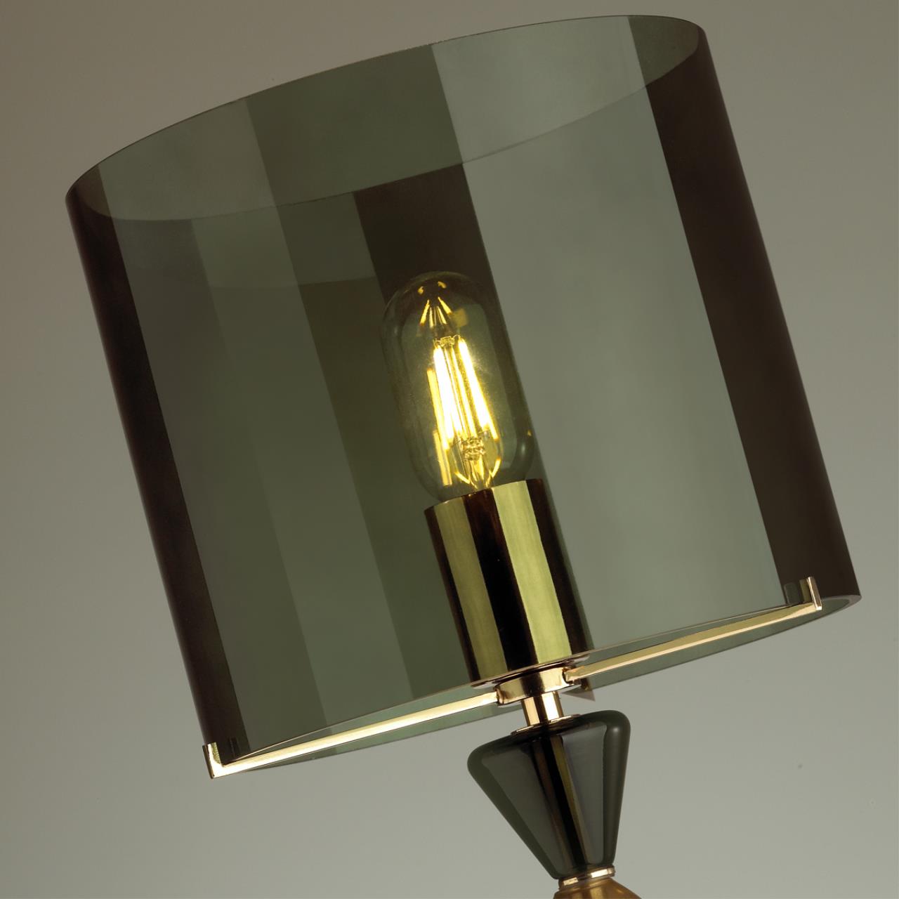 Абажур ODEON LIGHT EXCLUSIVE STANDING TOWER цветной зеленый