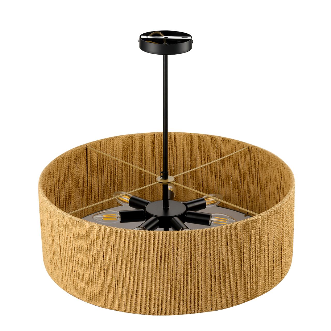Люстра потолочная LUMION ECO SILVANA черный