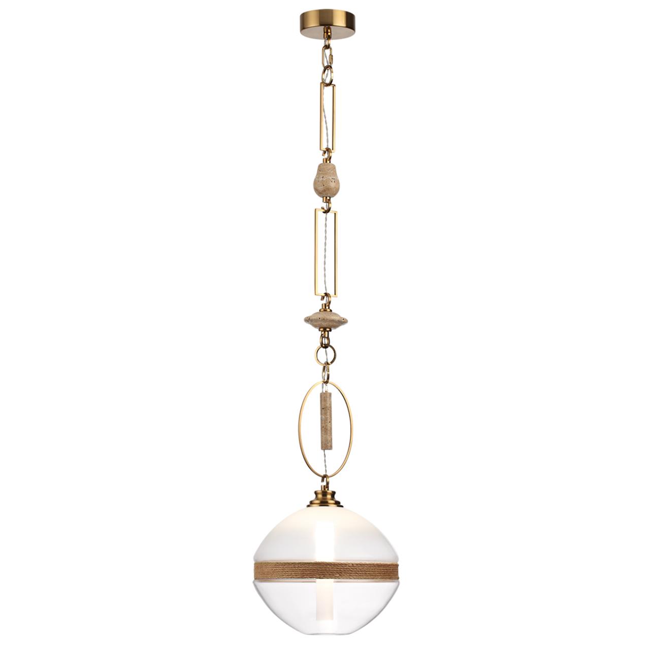 Подвес ODEON LIGHT EXCLUSIVE PENDANT KREMA латунь G9*1 10W