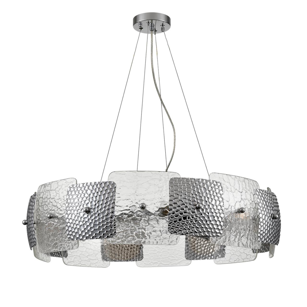 Люстра подвесная LUMION MODERNI LIBERTI хром E14*8 10W