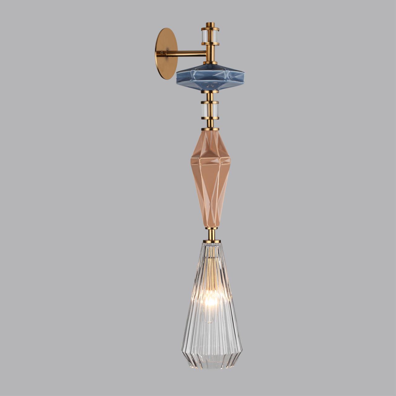 Настенный светильник ODEON LIGHT EXCLUSIVE MODERN TERRA античная бронза/терракот E14*1