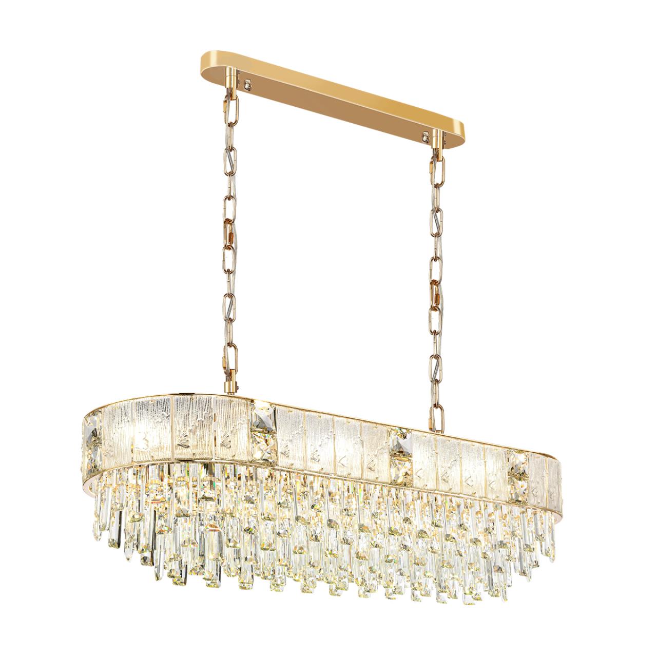 Люстра ODEON LIGHT HALL FIESTA золотой E14*14 10W