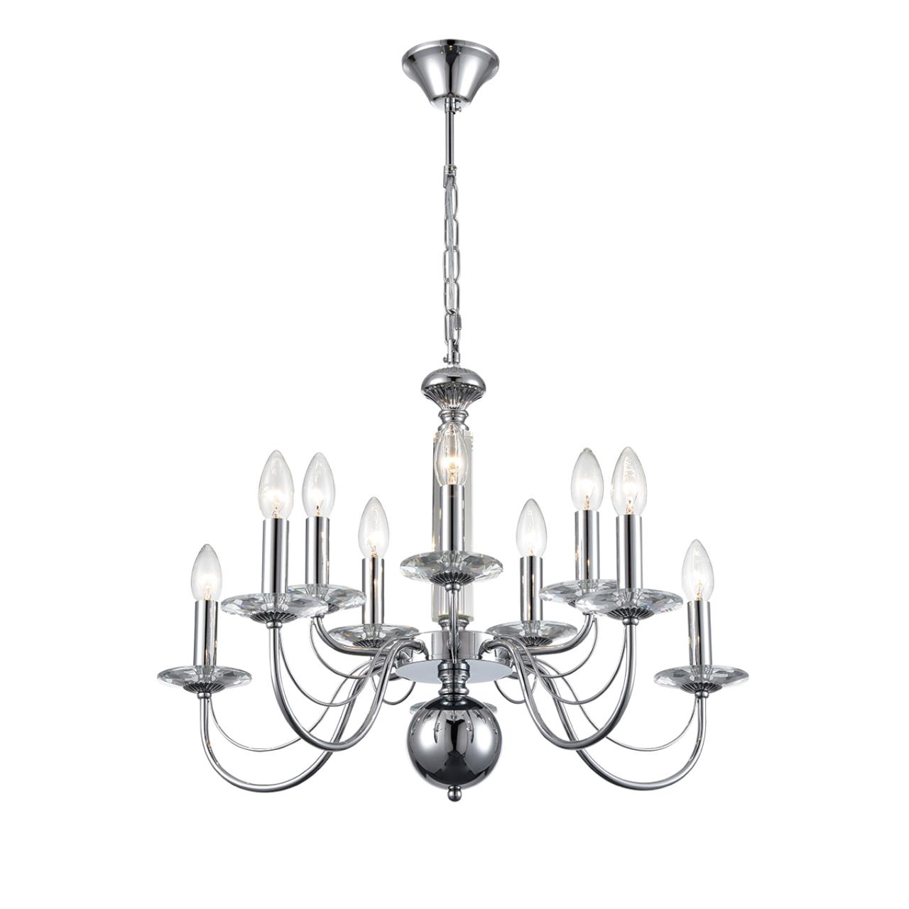 Люстра LUMION CLASSI INCANTO хром E14*10 10W