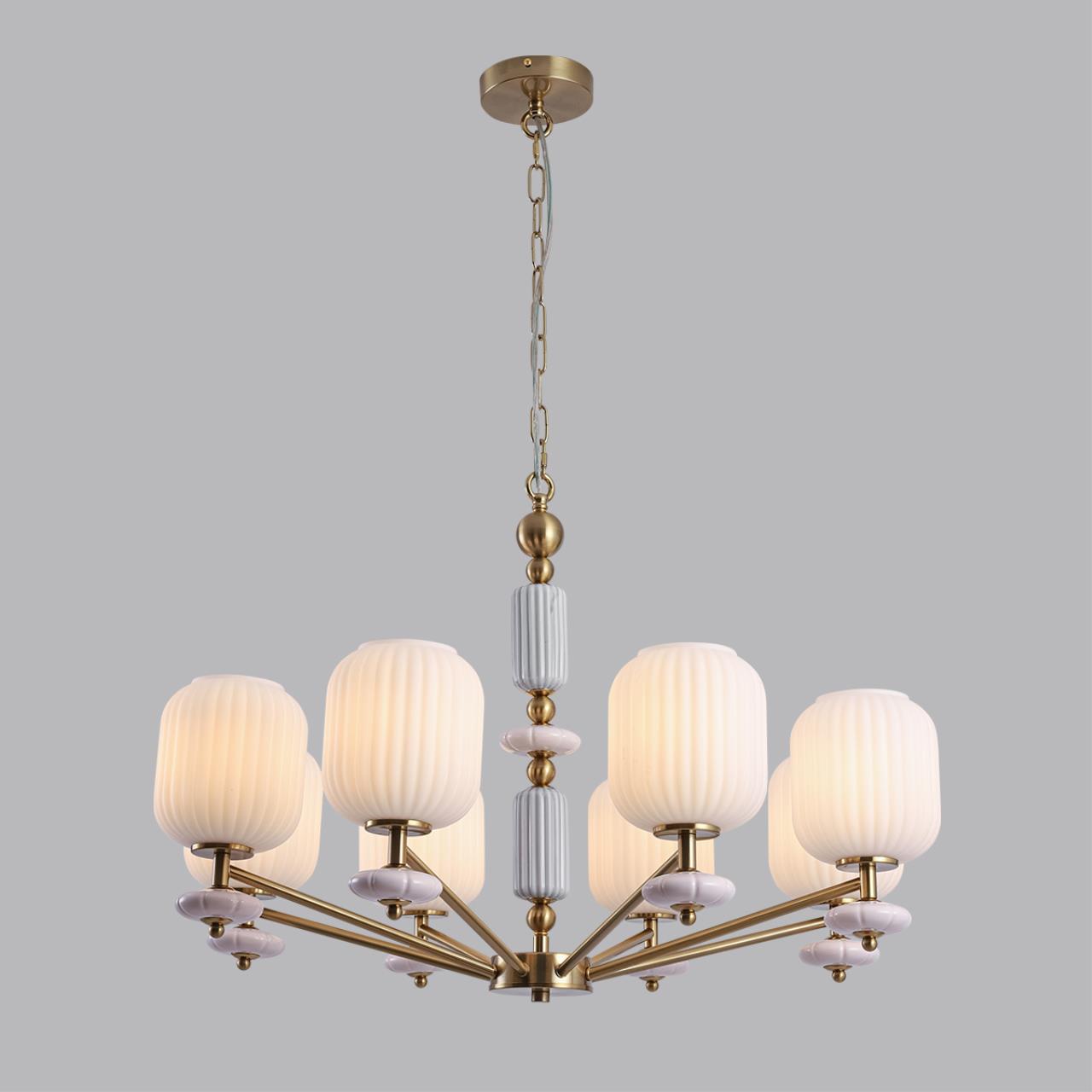 Люстра LUMION MODERNI ALEGRA бронзовый E27*8 10W