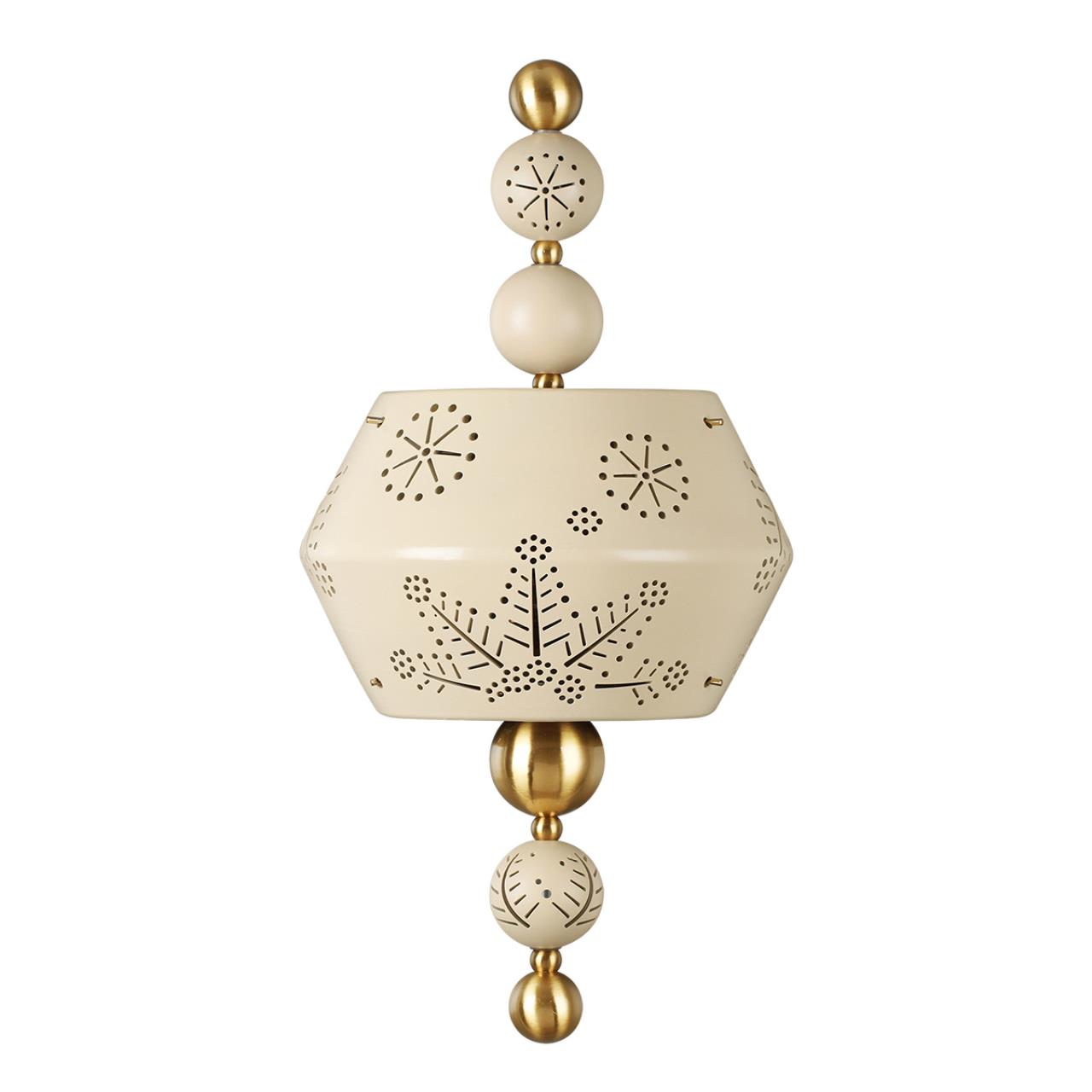 Настенный светильник ODEON LIGHT EXCLUSIVE PENDANT KARELIA латунь E14*2 10W