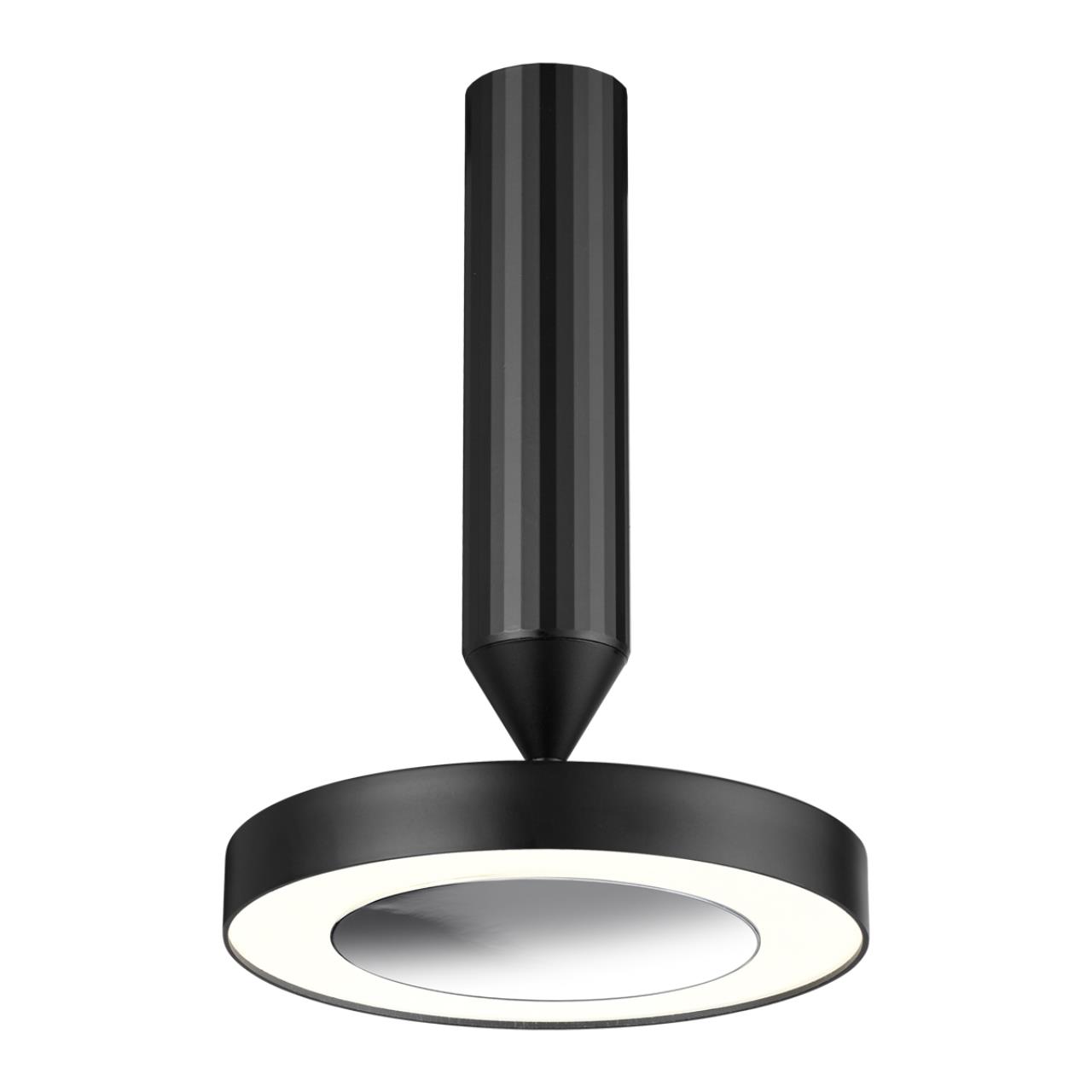 Светильник накладной светодиодный NOVOTECH OVER MIRROR черный LED*1 18W 3000К плафон черный