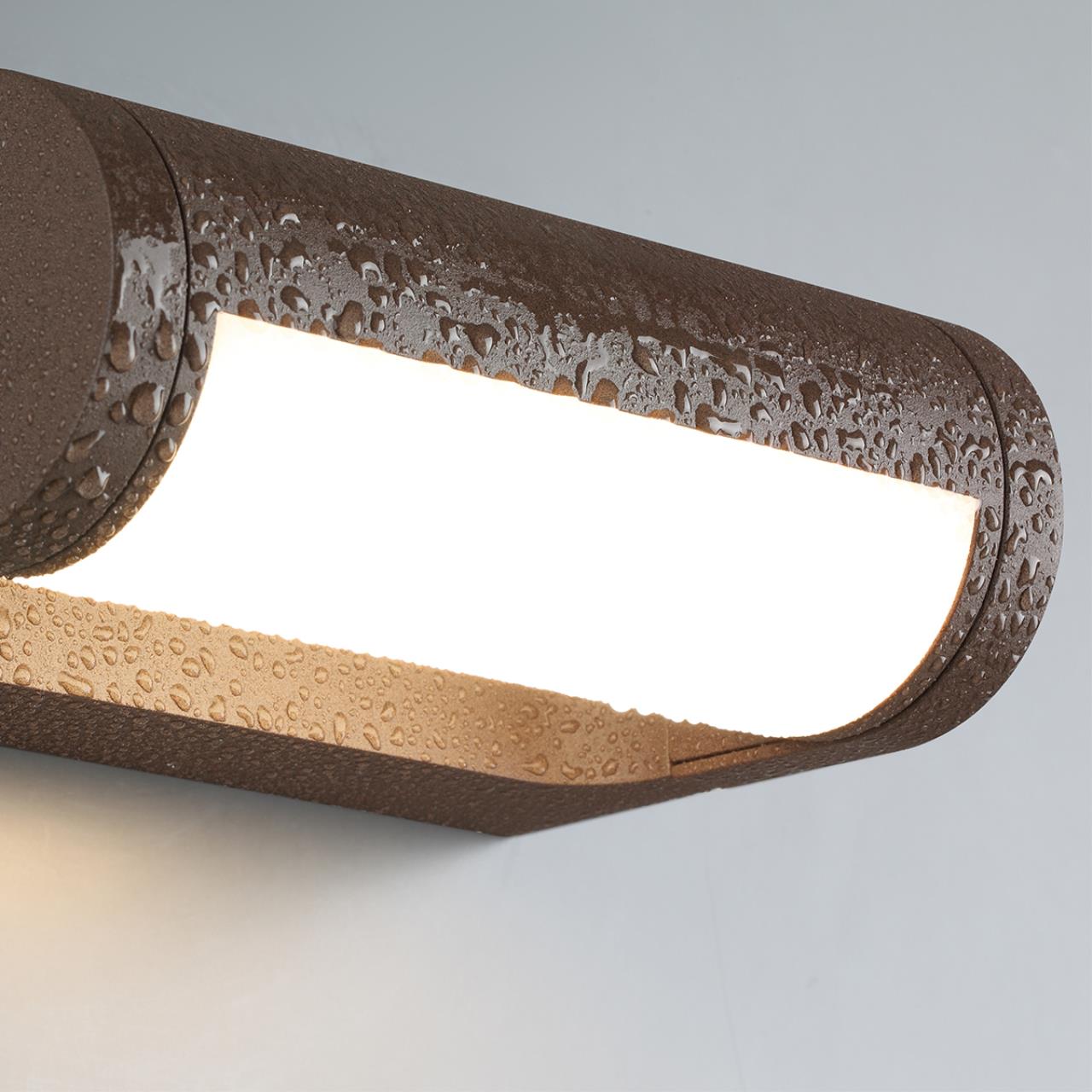 Настенный светильник ODEON LIGHT NATURE TWINSET коричневый