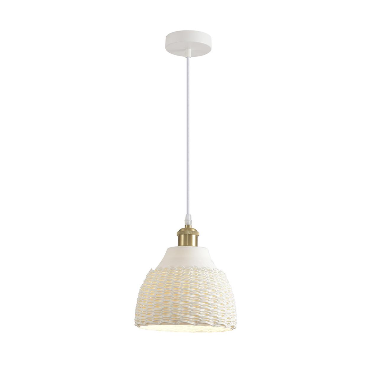 Подвес LUMION SUSPENTIONI CANESTRA белый E27*1 10W