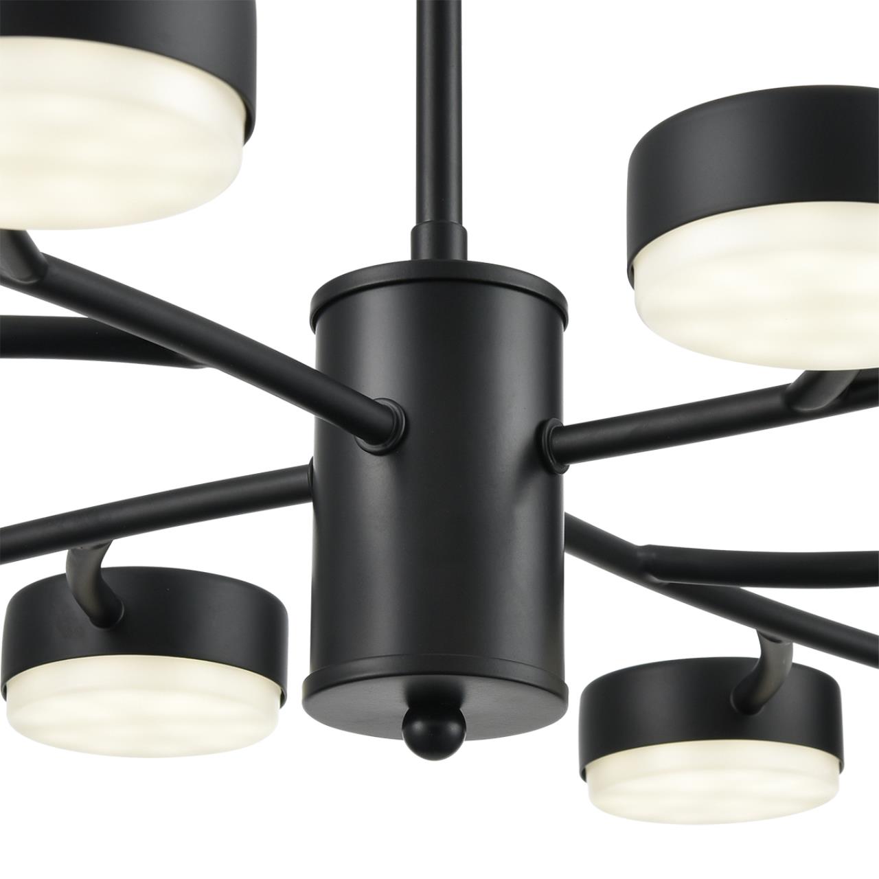 Люстра LUMION COMFI TORINA черный GX53*12 10W на штанге