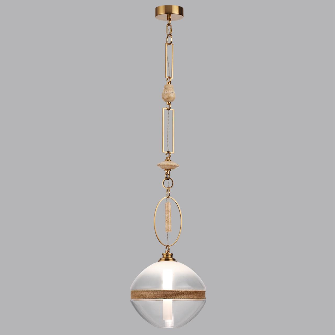 Подвес ODEON LIGHT EXCLUSIVE PENDANT KREMA латунь G9*1 10W